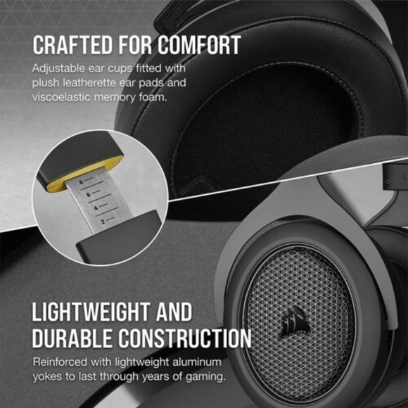 New Corsair HS70 Bluetooth Gaming Headset Switch PlayStation PC Xbox Mobile